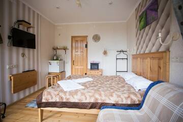 Стандартный номер с кроватью размера 